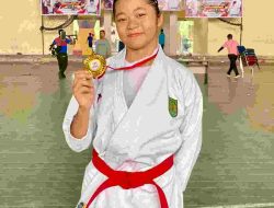 Seleksi O2SN Kabupaten Inhil 2025 Berlangsung Meriah, Atlet SMPN 1 Tembilahan Hulu Sabet Emas Cabor Karate