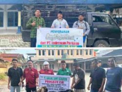 Arahan Bupati Inhu, PT Indrawan Perkasa dan Tiga Perusahaan Serahkan Hewan Kurban