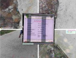 Parah !!! Rabat Beton Desa Serumpun Jaya THN 2025 Diduga Dikerjakan Asal -asalan