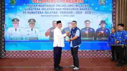 PW dan 5 PD se-Sumsel Resmi Dilantik, Yudhistira Ajak IWO Kontrol Lingkungan di Muba Sebagai Kawasan Tambang Minyak