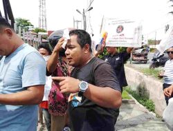 Diduga Penghempang Pajak,LSM Bara Api Aksi Pecah Kepala di Kantor Kejaksaan Minta Periksa PT. CSIL