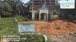 Woow !! Diduga Proyek Rehab Gedung Posyandu Tahun 2026 Desa Bandar Padang Kecamatan Seberida Menggunakan Tanah Timbun Galian C Ilegal