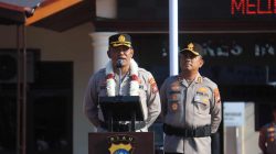 Welcome and Farewell Parade, AKBP Donny Eko Listianto Resmi Sambut Tongkat Komando Polres Indragiri Hilir