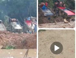 Lapor Pak Kapolda Riau !!! Puluhan PETI Semelinang Tebing Masih Beroperasi Tanpa Tindakan,