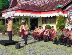 Kwartir Ranting Pasir Penyu Gelar Upacara Peringatan Hari Pramuka ke -65 tahun 2026
