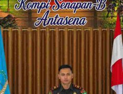 Jelang HUT RI ke-81, Danki Senapan-B Yonif 132/Bima Sakti Beri Dukungan Moril dan Logistik Geladi Kotor di Pasir Penyu
