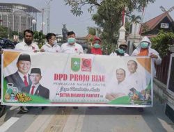 7000 Masker Ludes Dalam Sejam, Projo Riau Jalankan Arahan Ketum Budi Arie Harus Tetap Bermanfaat Untuk Rakyat