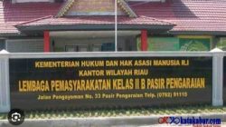 Lapas Pasir Pangarayan Bentuk Tim Pencarian Warga Binaan Yang Melarikan Diri Dan Berkordinasi Dengan Aparat Penegak Hukum